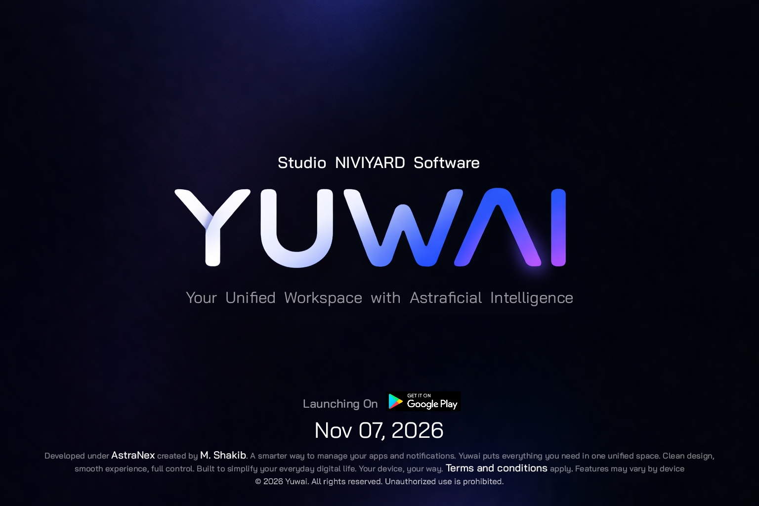 Yuwai release poster